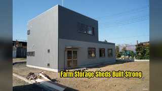 Farm Storage Shed Steel Structure Building